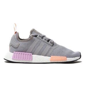 Adidas NMD R1 Running Shoes Grey Size 6 Sneakers Reflective Foam Cushion‎ NEW